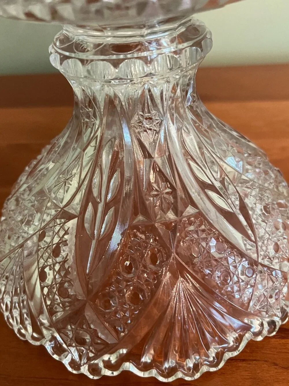 Vintage 2 Piece ABP Punch Bowl